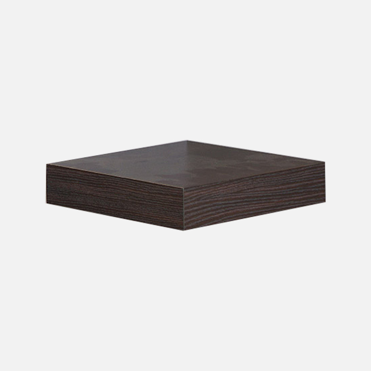 European Made Floating Shelf Mocca 250x250x50mm