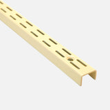 Twintrack 32mm Pitch Wall Upright Cream 1220mm