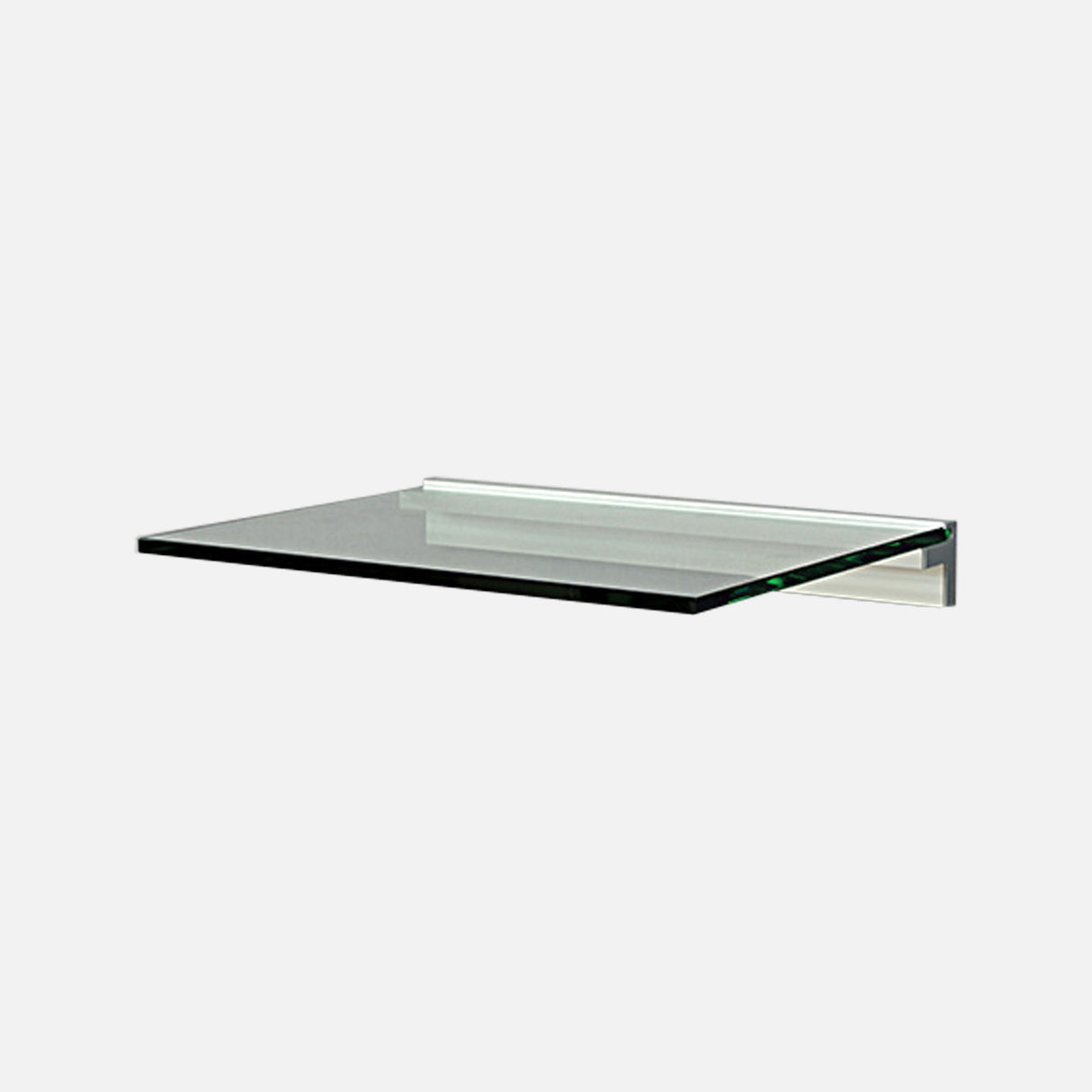Clear Glass Shelf Slot Kit 400x300x10mm
