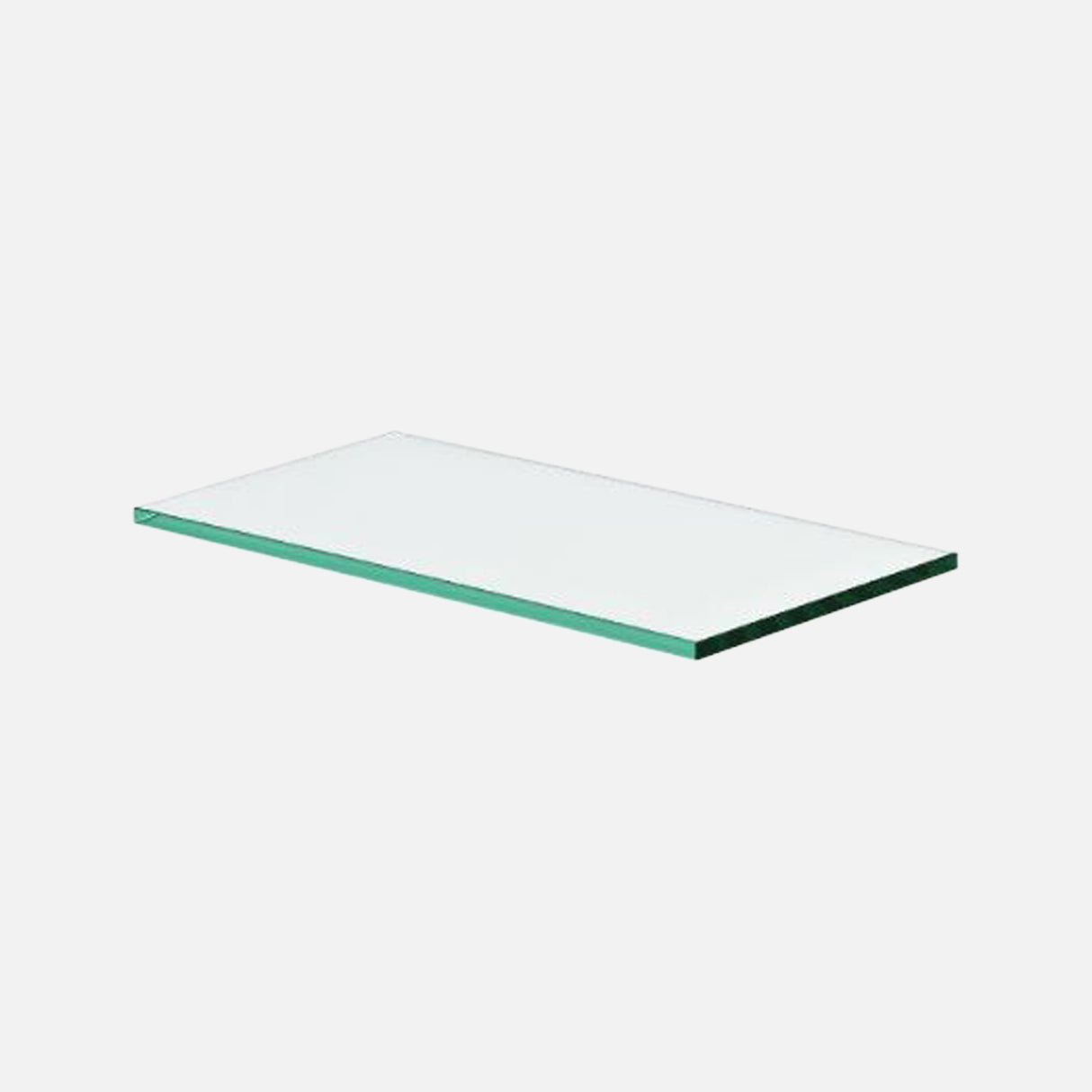 Clear Glass Shelf 400x300x10mm