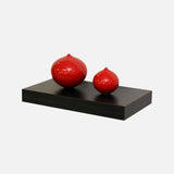 European Made Floating Shelf Mocca 445x250x50mm