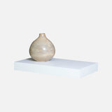 European Made Floating Shelf White 445x250x50mm