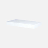 European Made Floating Shelf White 445x250x50mm