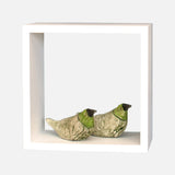 Wall Cube Shelf Matte White 20x20x10cm
