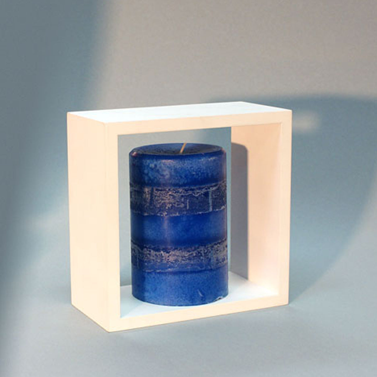Wall Cube Shelf Matte White 20x20x10cm
