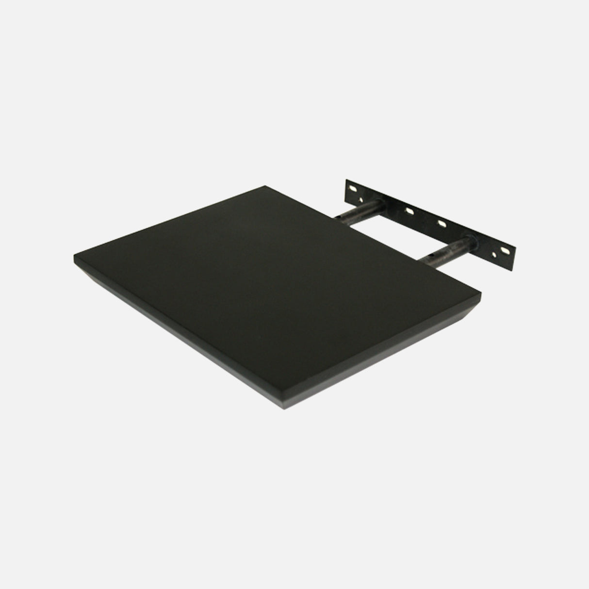 Beveled Edge Floating Shelf Matte Black 250x200x32mm