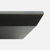 Beveled Edge Floating Shelf Matte Black 250x200x32mm