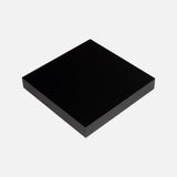 Matte Black Floating Shelf 250x250x38mm