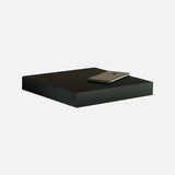 Matte Black Floating Shelf 250x250x38mm
