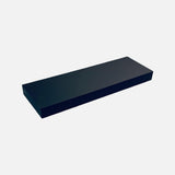 Matte Black Floating Shelf 450x150x38mm