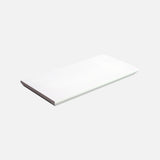 Beveled Edge Floating Shelf Matte White 450x200x32mm