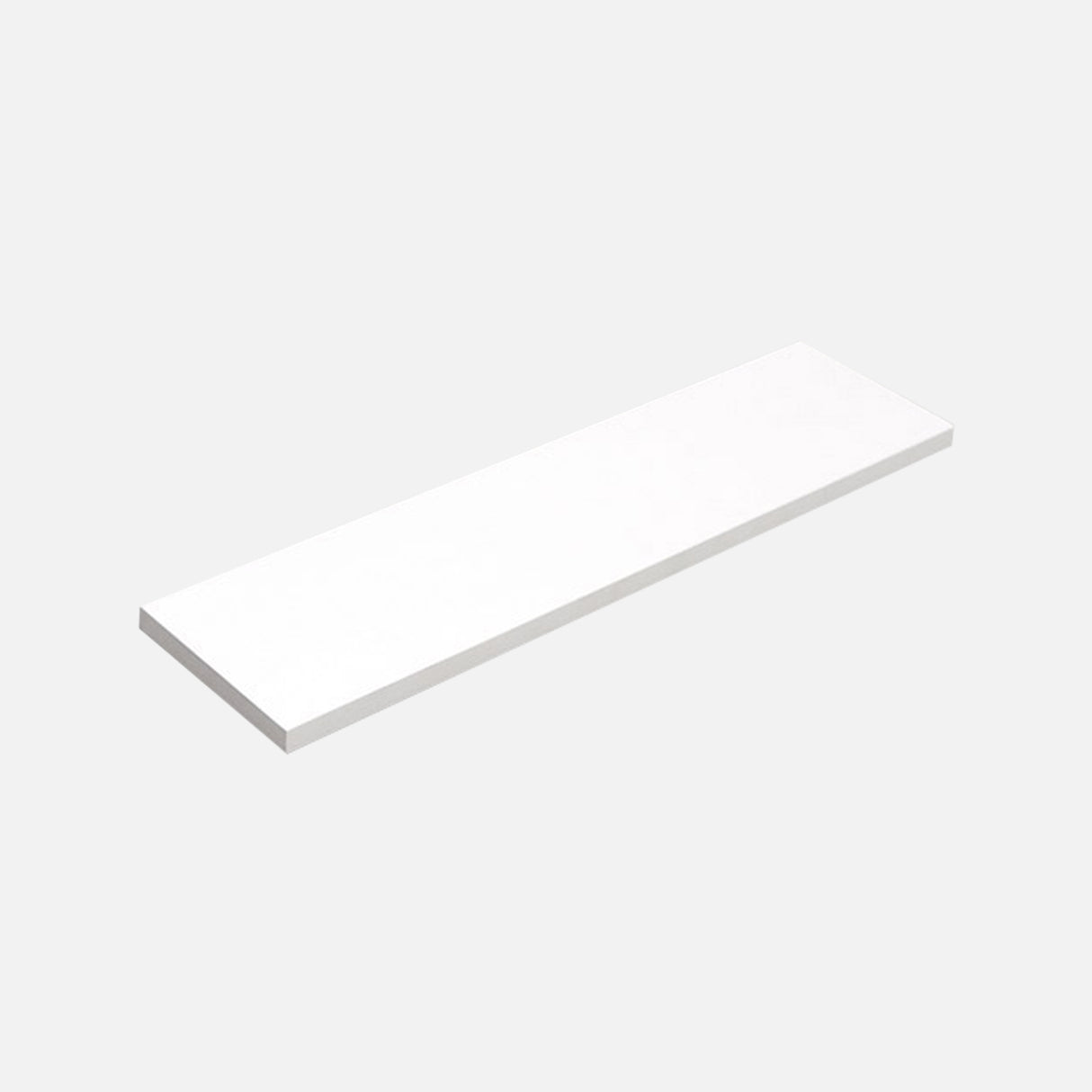 European Made Laminated Shelf White 600x250x19mm