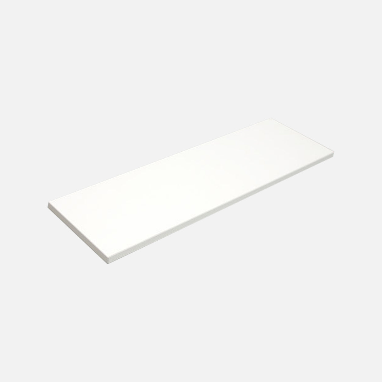 European Made White Shelf 800x250x19mm