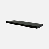 Matte Black Floating Shelf 600x250x38mm