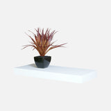 European Made Floating Shelf White 570x250x50mm