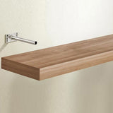 Strong Floating Shelf Bracket Base 80x40mm