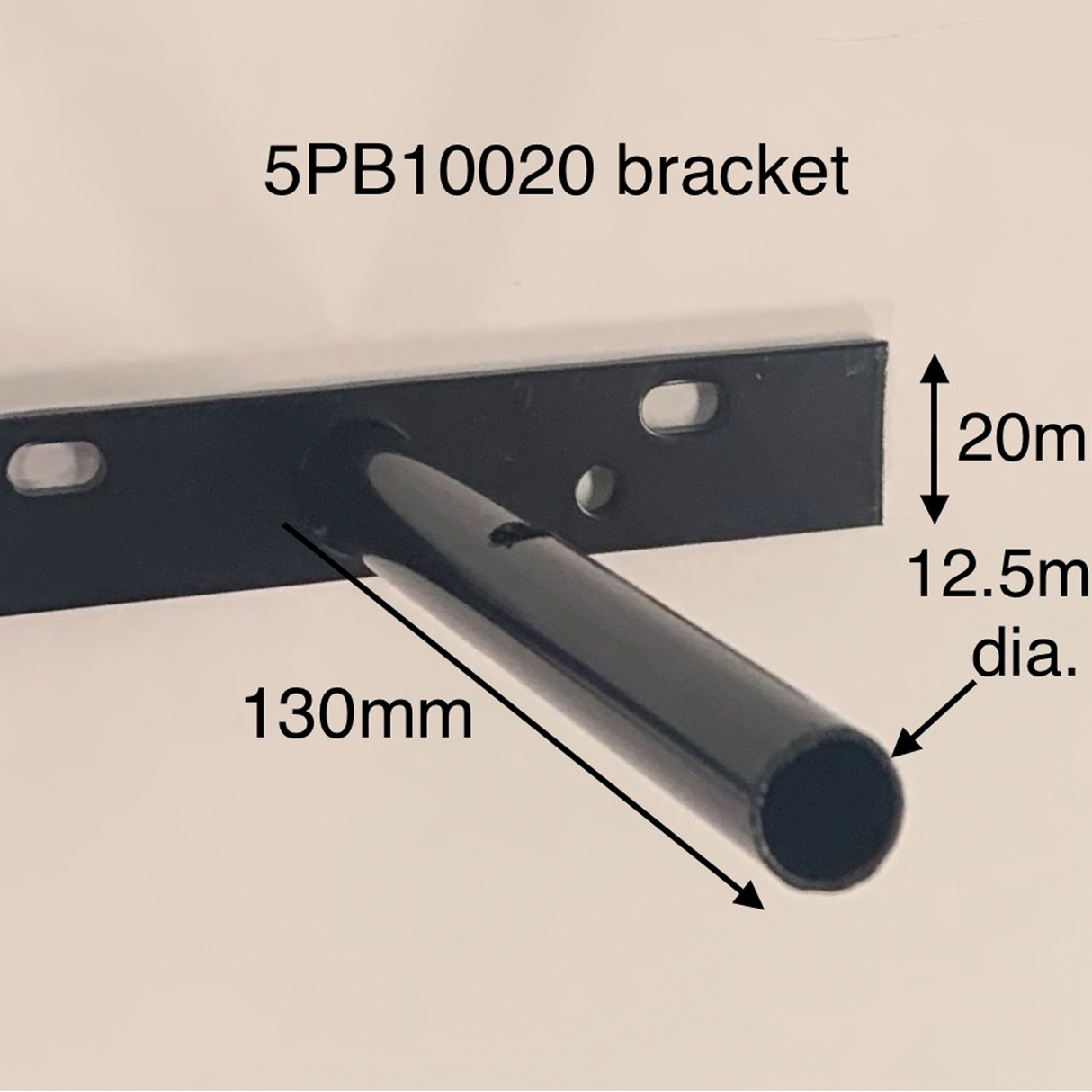 Floating Shelf Bracket Base Size 630x20x2.5mm
