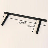Floating Shelf Bracket 720x40x2.5mm