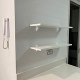 European Made Laminated Shelf White 600x200x19mm