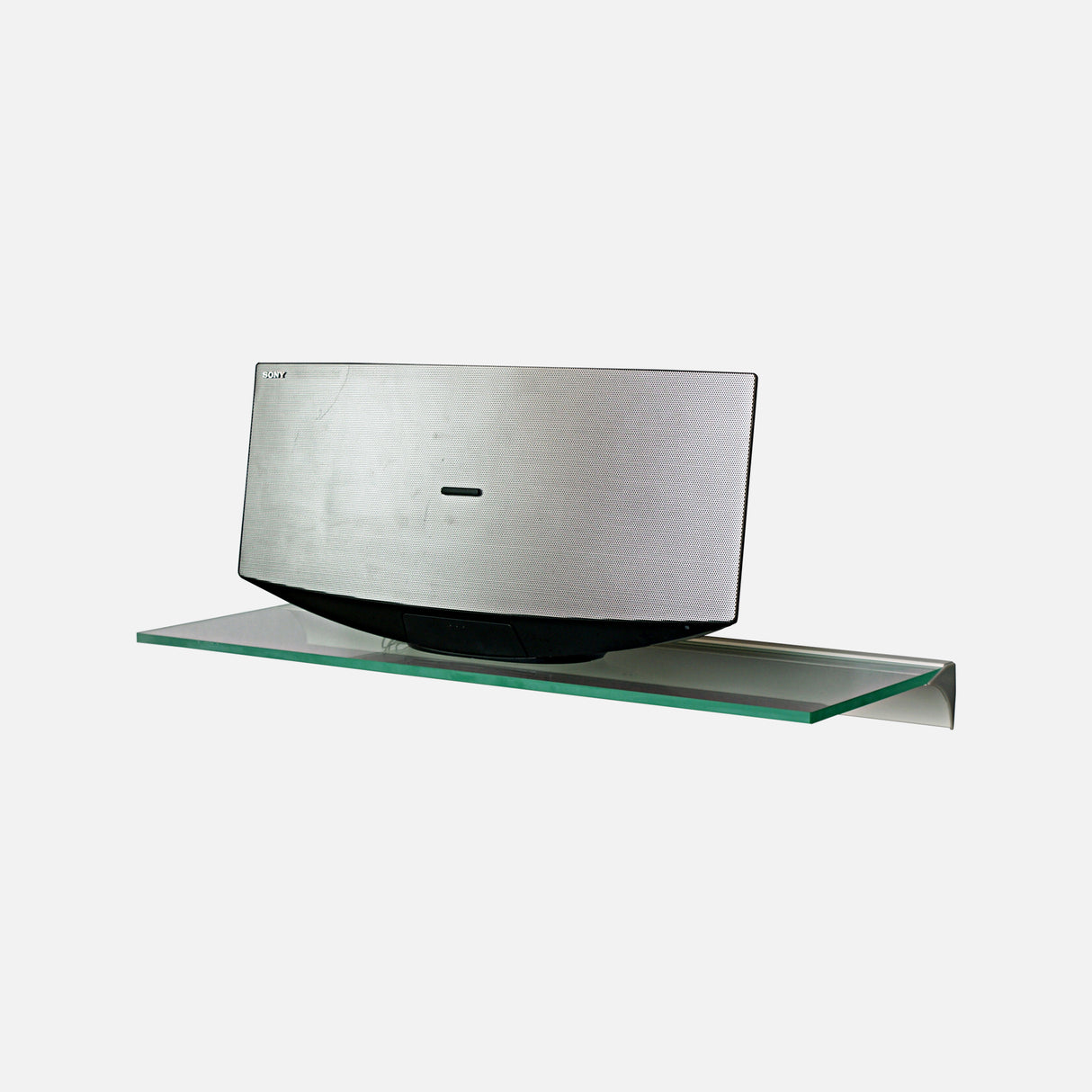 Clear Glass Shelf Slot Kit 600x200x8mm