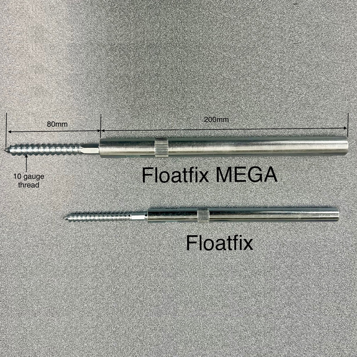 Floatfix MEGA Floating Shelf Bracket Steel 200x16mm