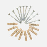 Twintrack 32mm Pitch Wall Upright Cream 1220mm