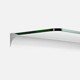 8mm Glass Shelf Slot Bracket 600mm