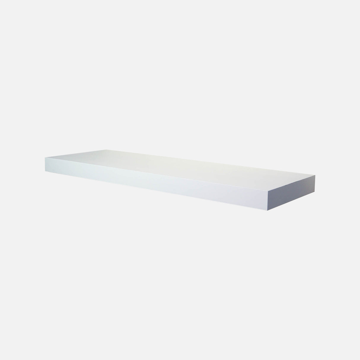 European Made Floating Shelf White 900x300x50mm
