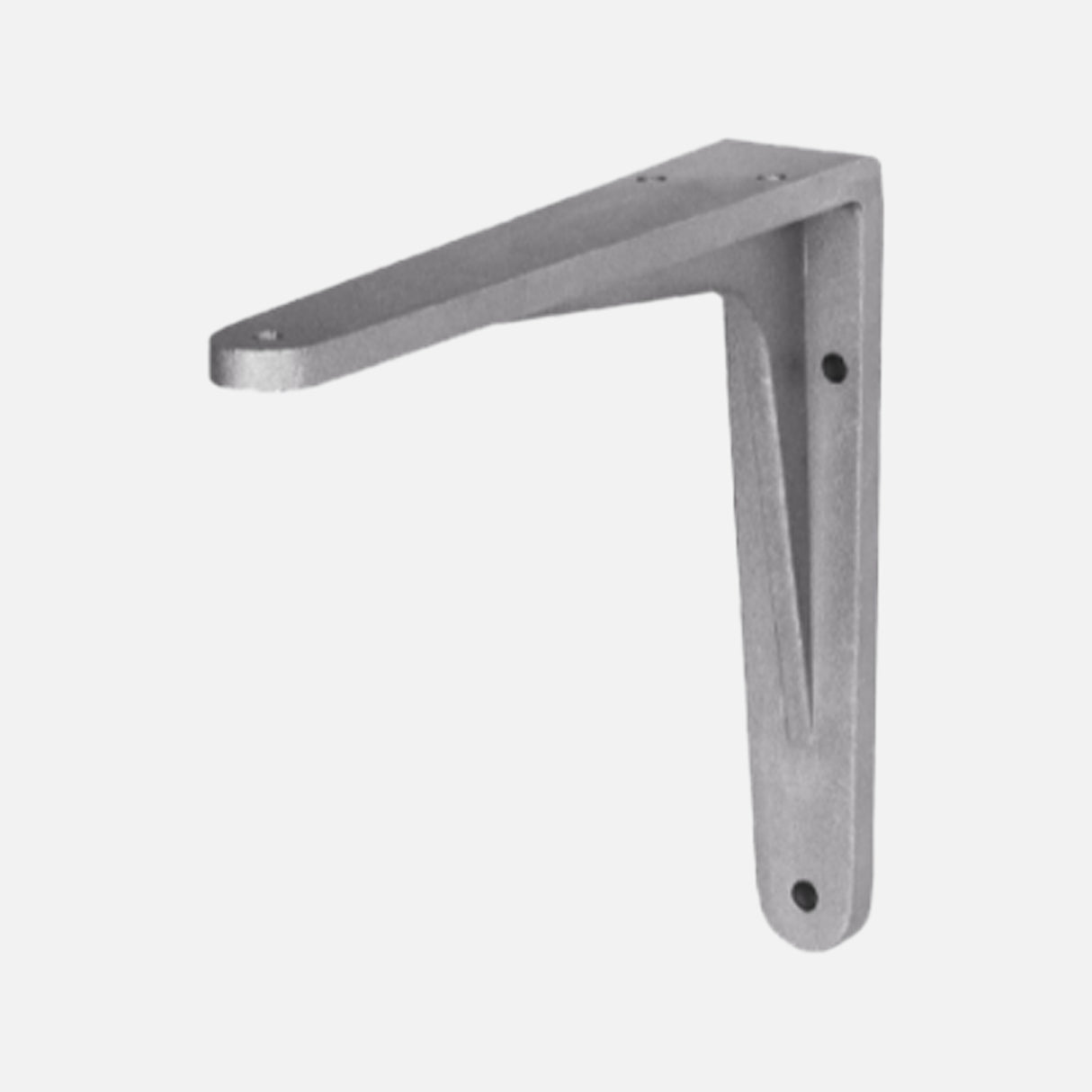 Strong Shelf Bracket Silver 140x115mm