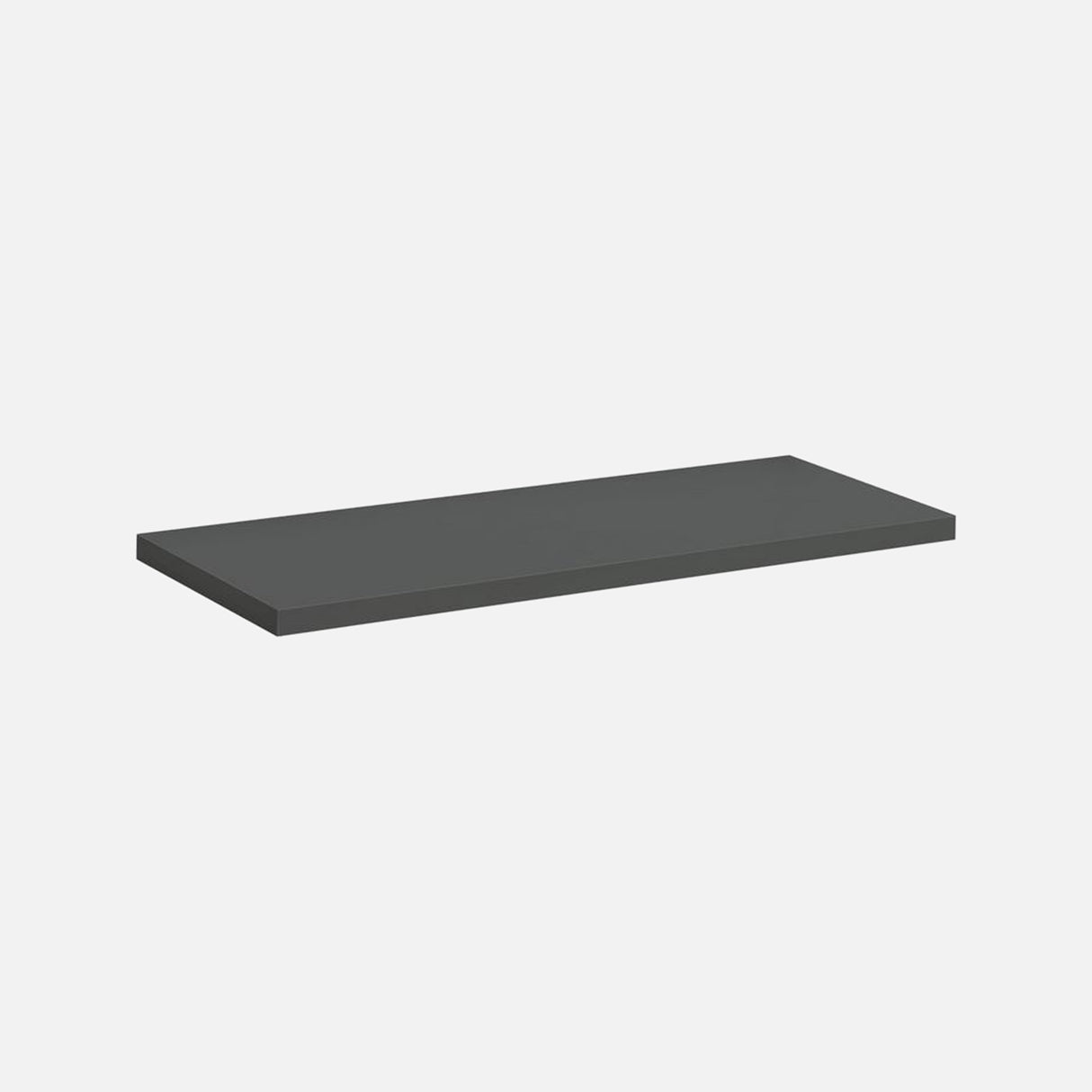 European Made Shelf Anthracite Black 600x200x19mm