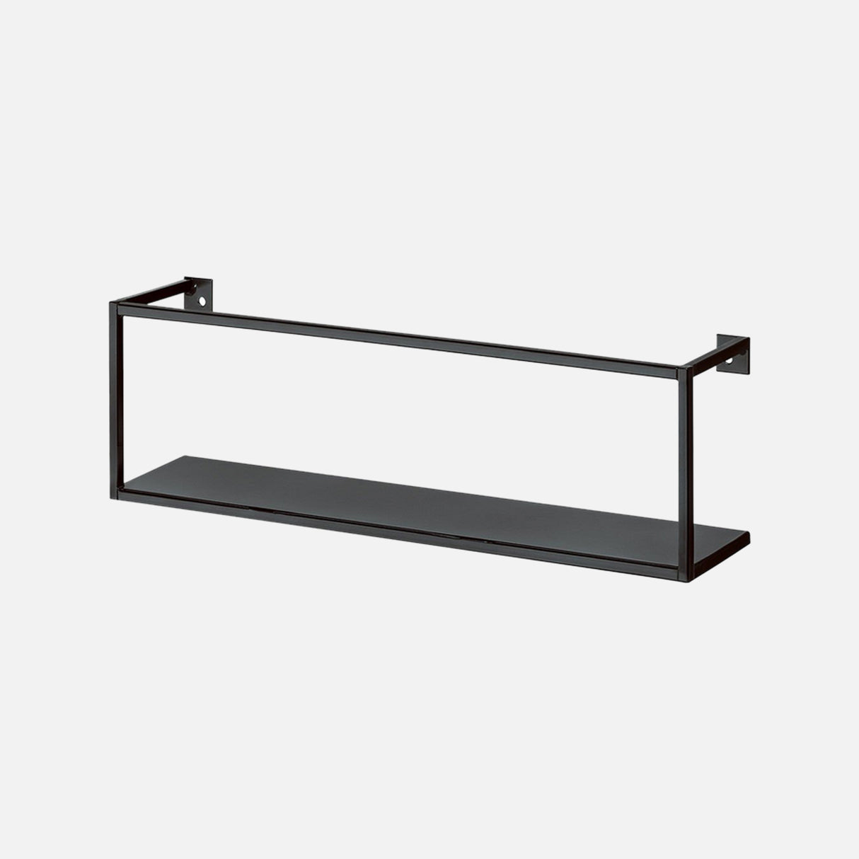 Aquarium Shelf Kit Matte Black 400x80mm
