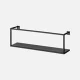 Aquarium Shelf Kit Matte Black 400x80mm