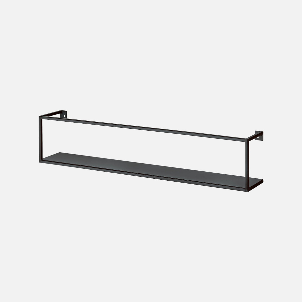 Aquarium Shelf Kit Matte Black 600x80mm