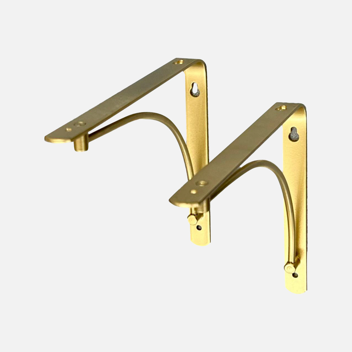 Arch Brackets Gold 230x180mm (Pair)
