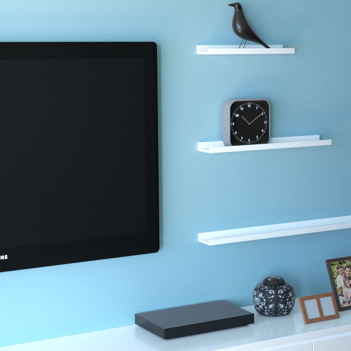 Belle Ledge Shelves 3 Sizes (Triple Deal)
