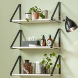 Bermuda & Vintage Effect White Pine Shelf Kit 600x250x18mm