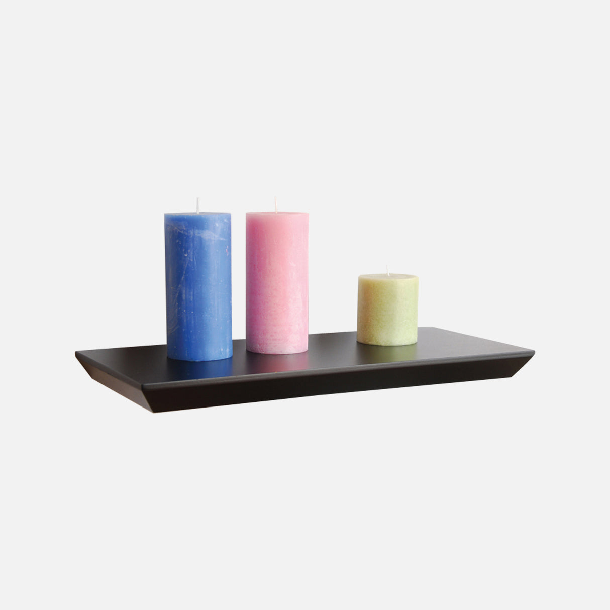 Beveled Edge Floating Shelf Matte Black 450x200x32mm