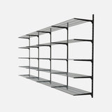 Gridboard Black Wire 20 Shelf Kit 3200x410x1500mm