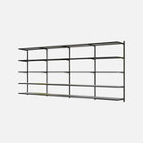 20 Steel Shelf Kit Matte Black 1500x3200x420mm