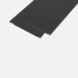 Steel Shelves Matte Black 800x300mm (Pair)