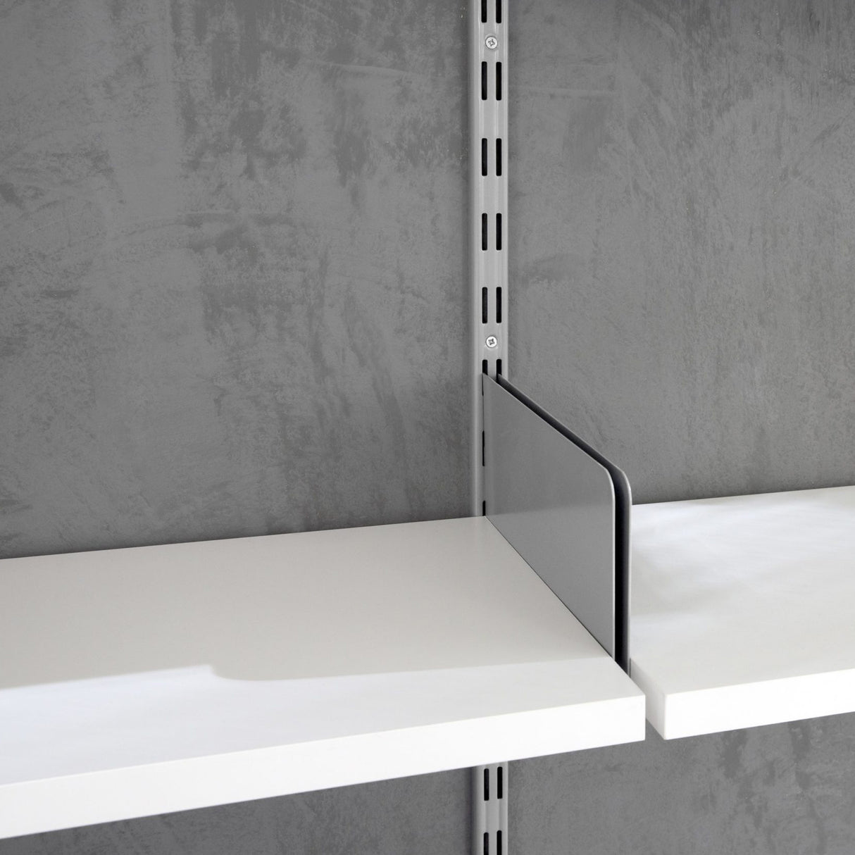 Book End Shelf Brackets Matte Black 250x128mm (Pair)