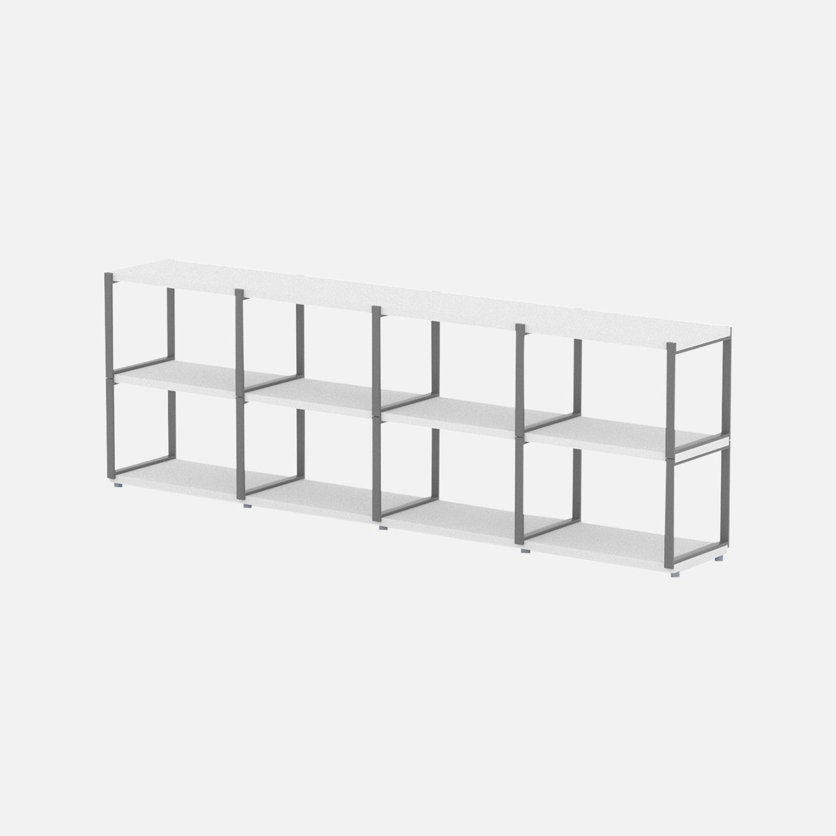 Boon MAXX Metal White On Grey Rail Brackets 4x2