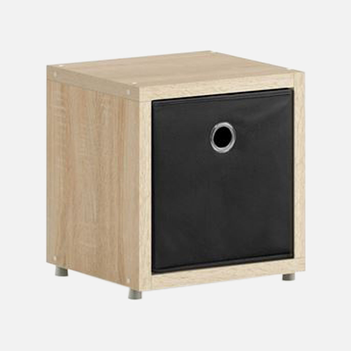 European Made Oak Cube & Black Softbox