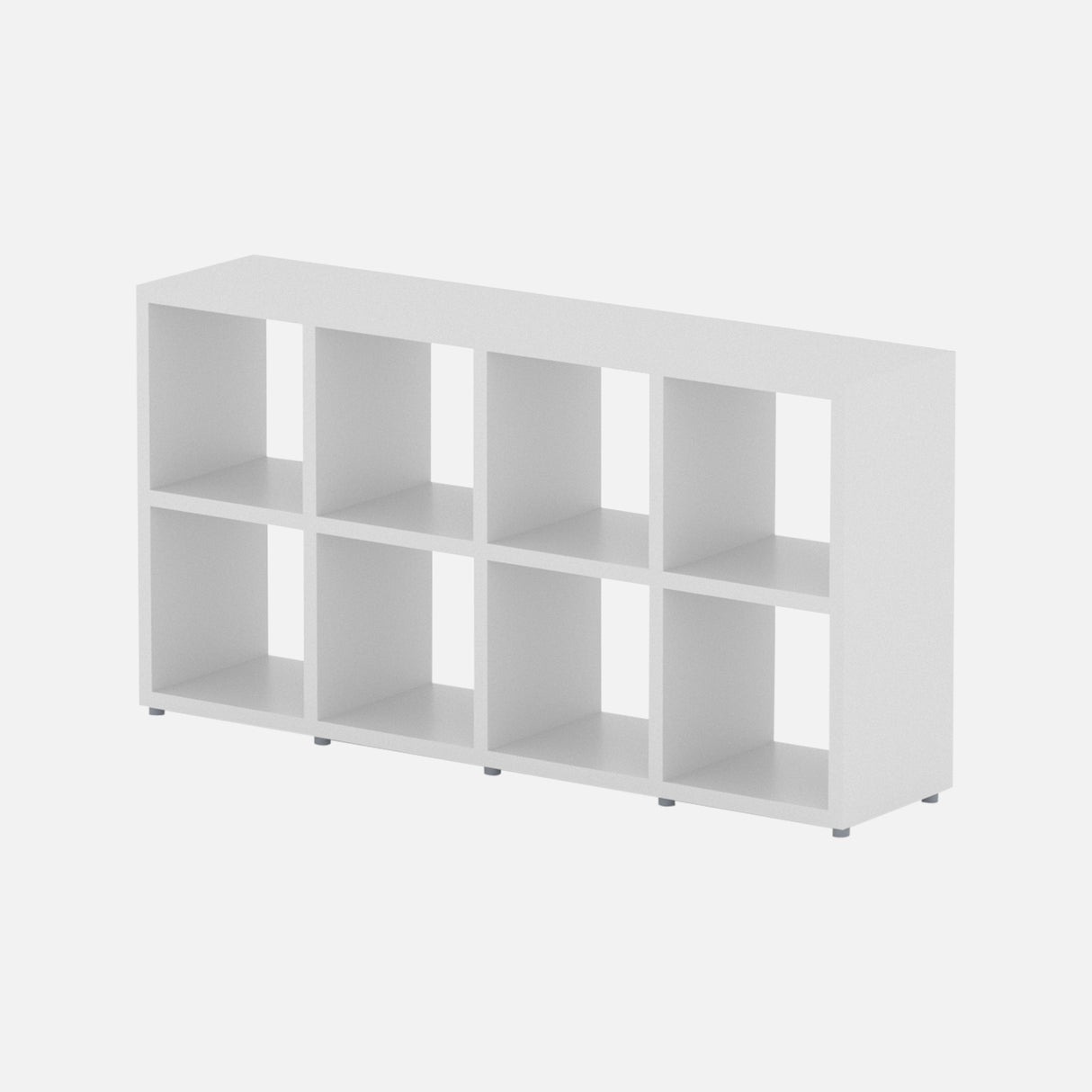 European Made Boon 4x2 Cube White