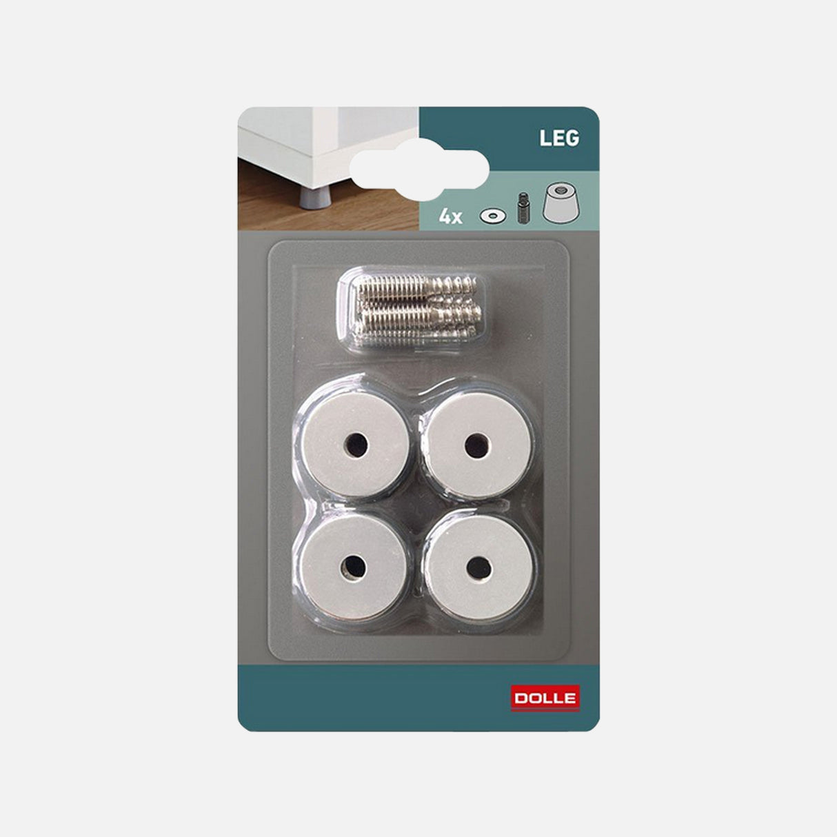 Boon Adjustable Foot Set (4)