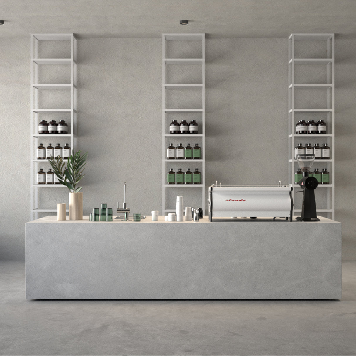 Boon MAXX Metal White & White 1x6