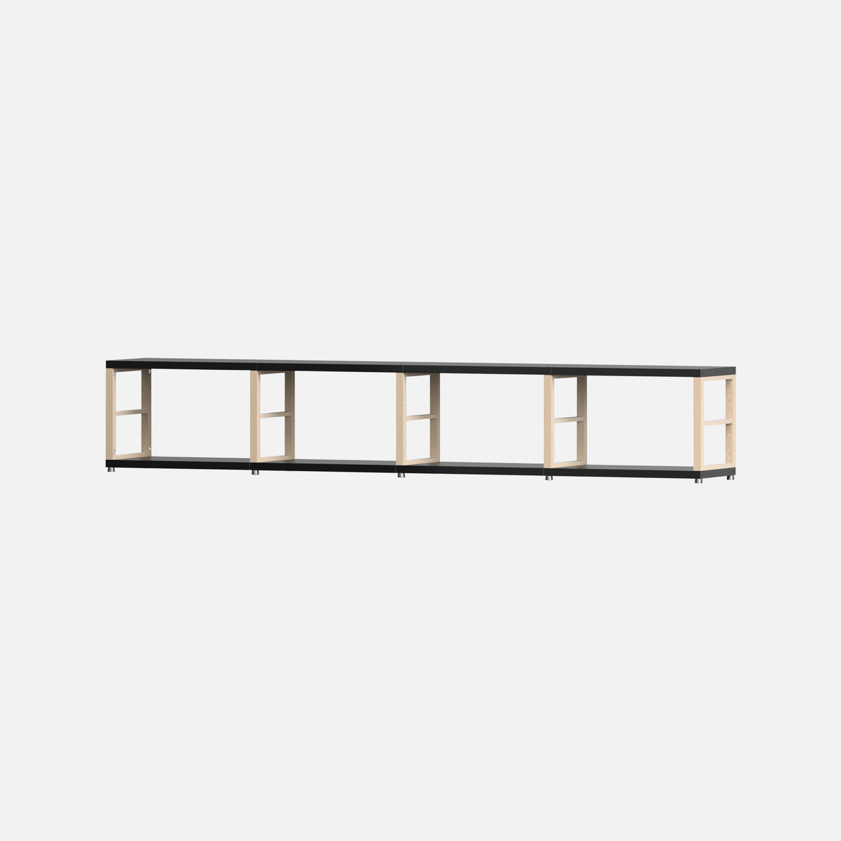 European Made Boon MAXX Black And Oak 4x1