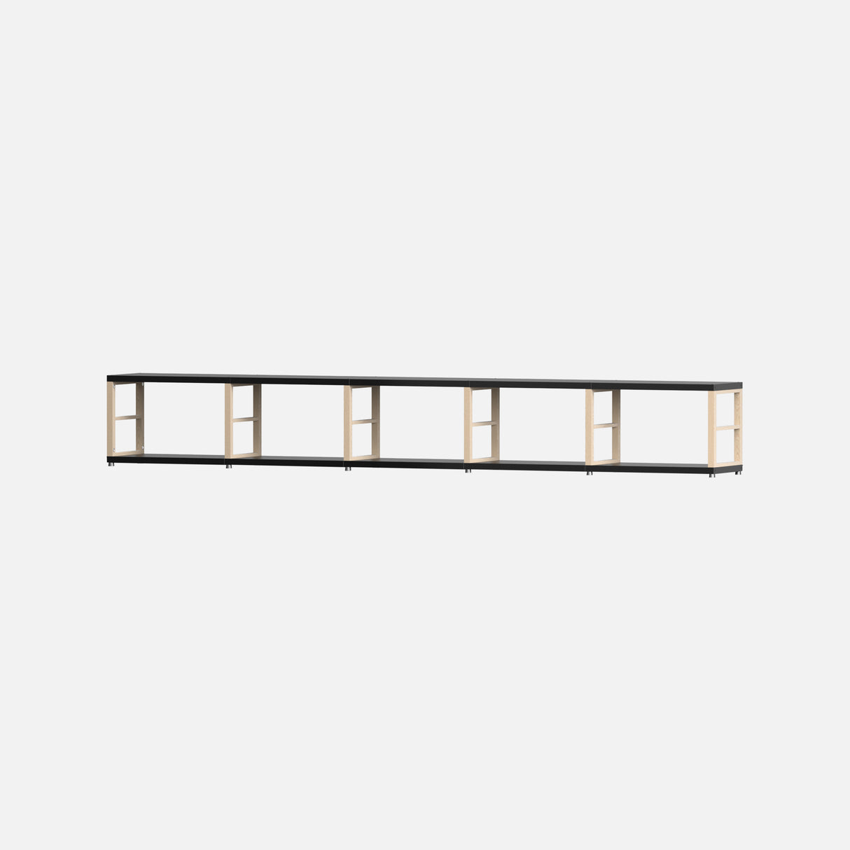 European Made Boon MAXX Black And Oak 5x1