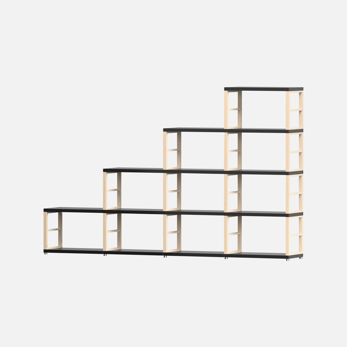 European Made Boon MAXX Black And Oak 4 Step