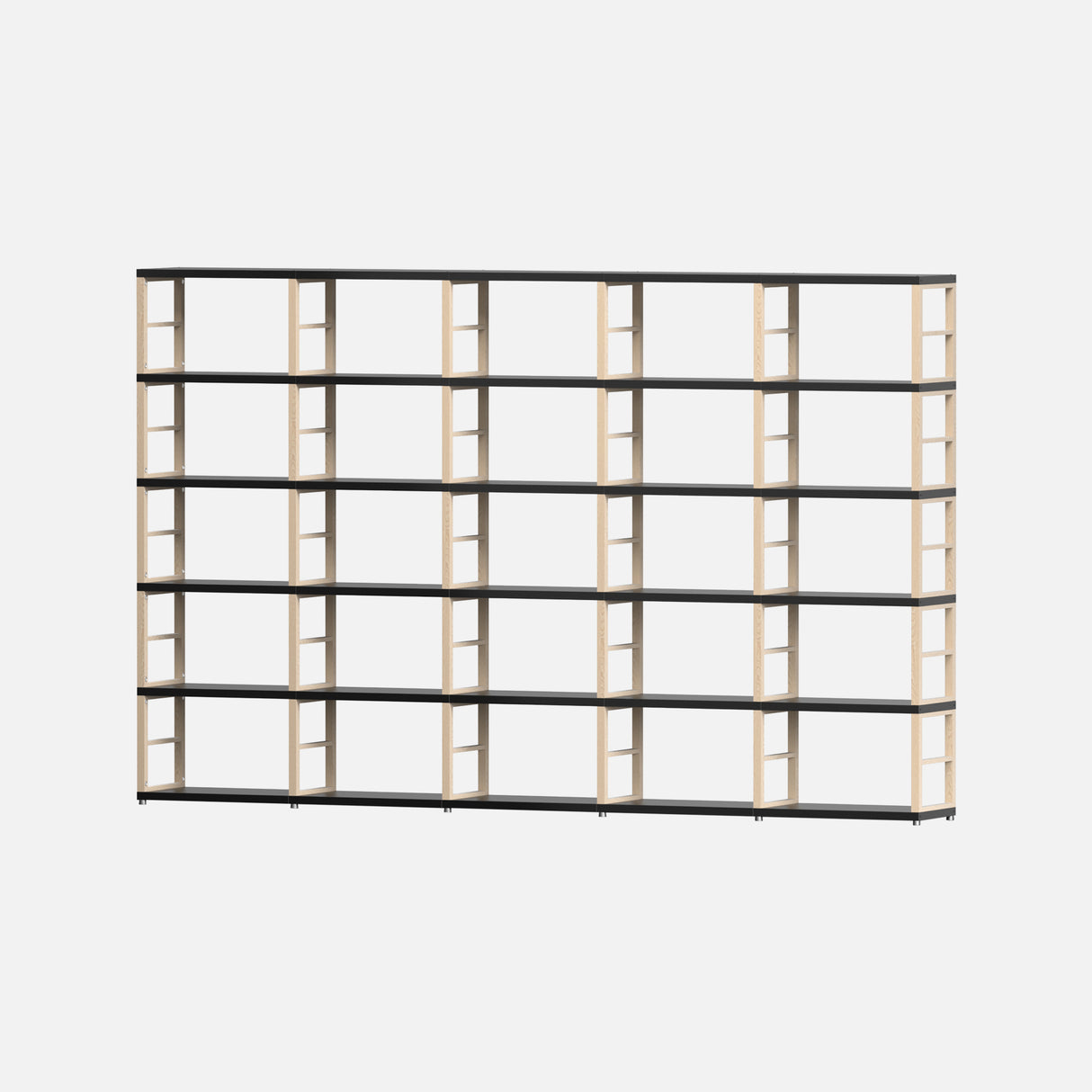 European Made Boon MAXX Black And Oak 5x5